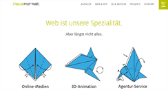 Desktop Screenshot of hausformat.com